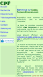 Mobile Screenshot of codes-postaux-francais.com